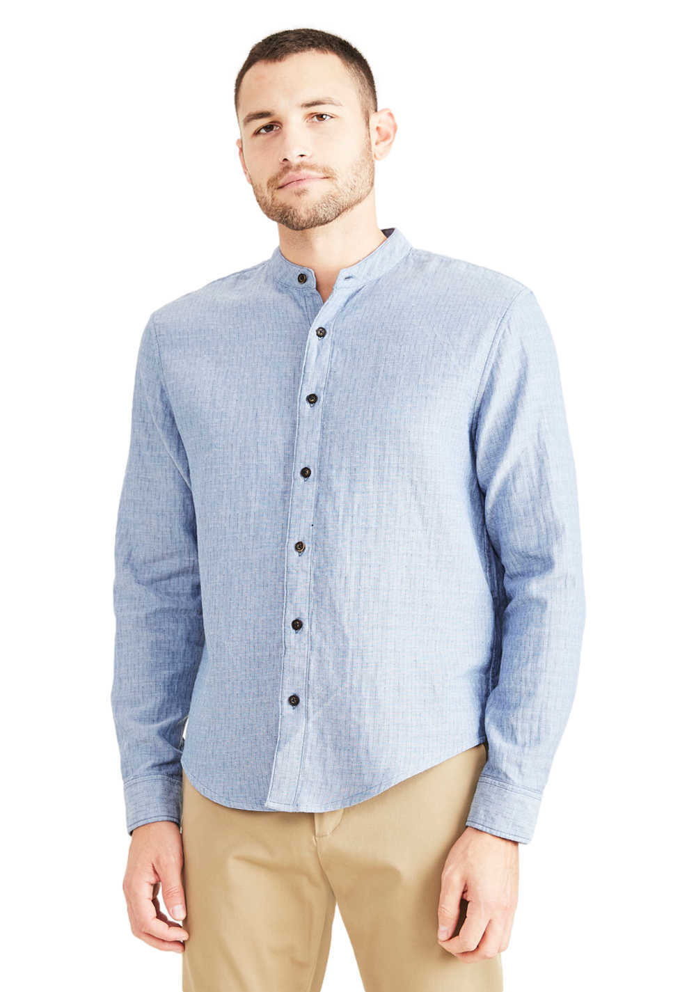 Camisas Louis vuitton Azul talla S International de en Algodón